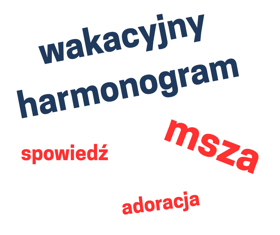 WAKACYJNY HARMONOGRAM W JOM 